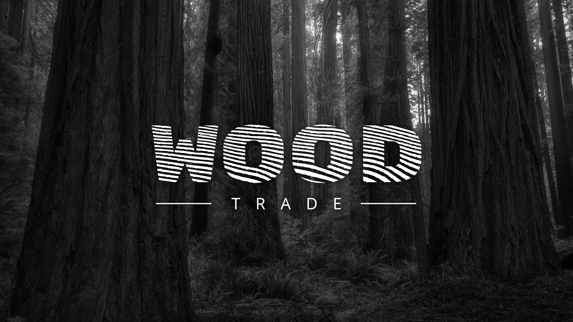 Разработка логотипа для компании «Wood Trade» в Ожерелье